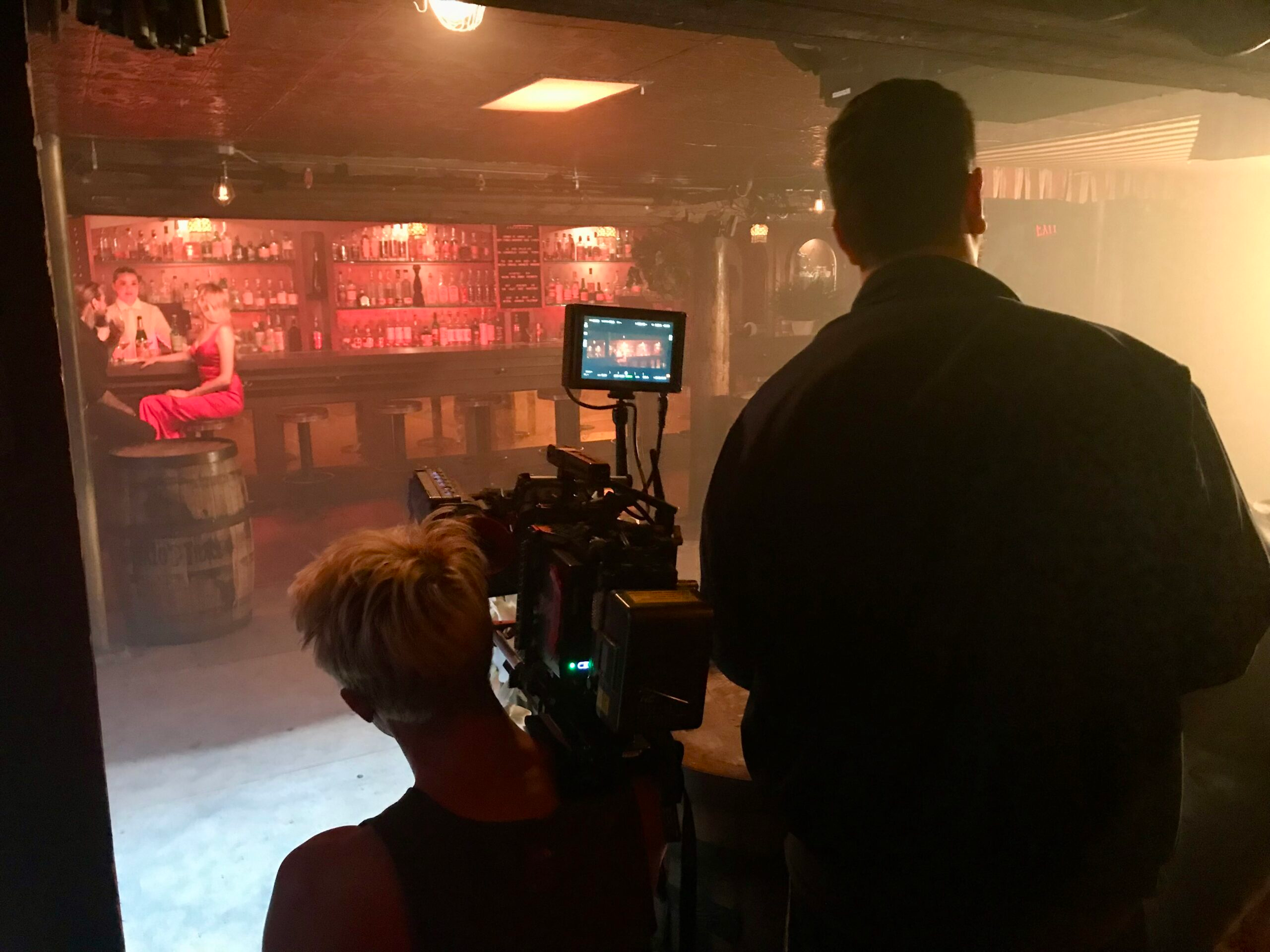 Social media video suite production and creative camera workspace